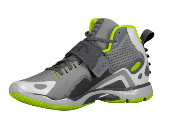 Under Armour Micro G Grid Iron Charcoal Hyper Green 2