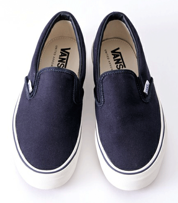 United Arrows x Vans Slip-On - SneakerNews.com