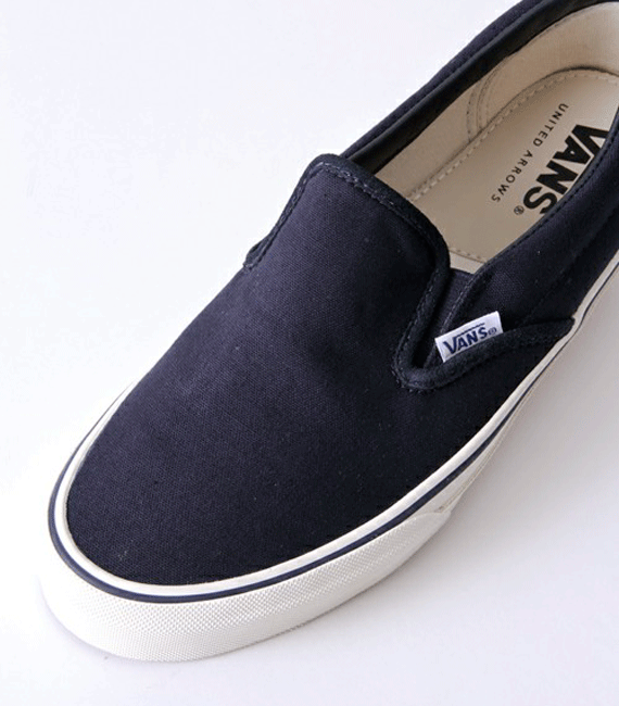 United Arrows x Vans Slip-On - SneakerNews.com