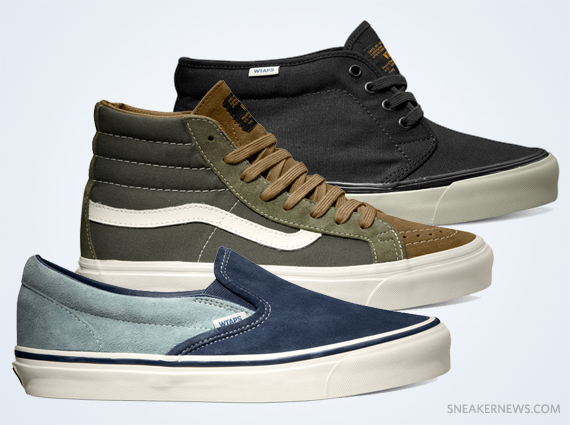 WTAPS x Vans Vault Made in USA Collection - SneakerNews.com