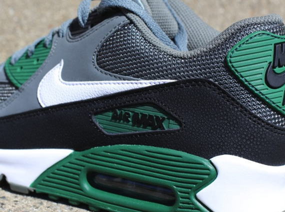 Nike Air Max 90 - Mercury Grey - Gorge Green