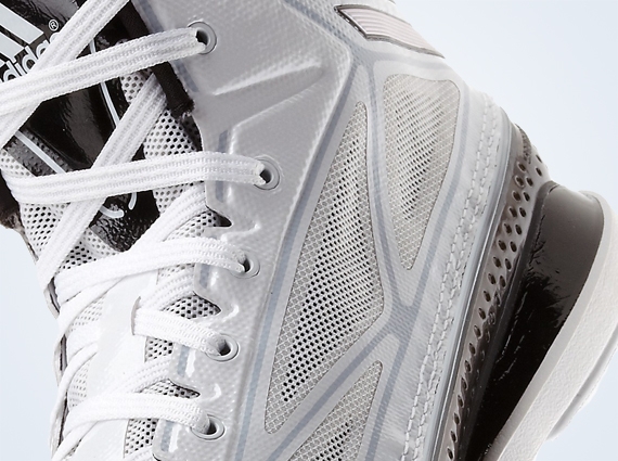 adidas Crazy Light 3 – White – Metallic Silver
