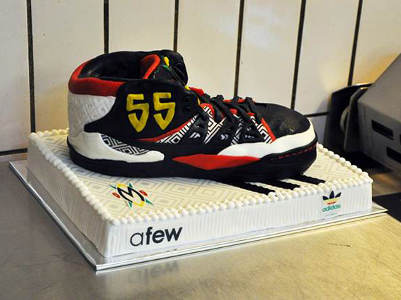 adidas Mutombo Sneaker Cake by Afew