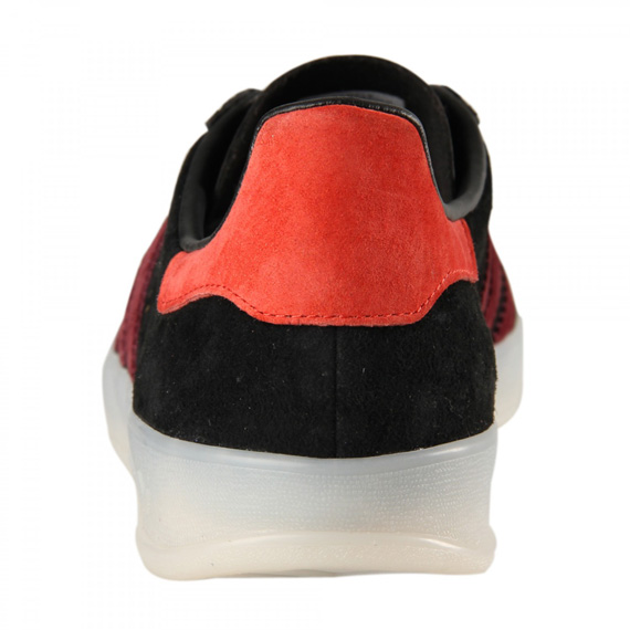 Adidas Originals Gazelle Indoor Black Red 6