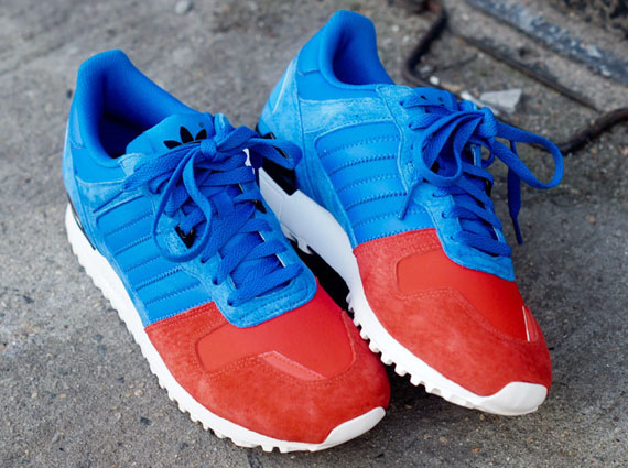 adidas Originals ZX 700 - Bluebird - Red - Running White 