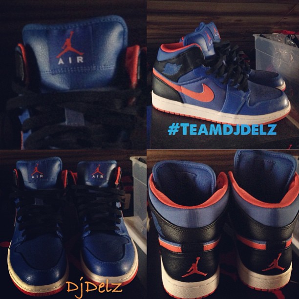Air Jordan 1 Mid Knicks Sample 01
