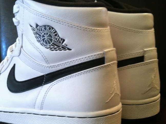 Air Jordan 1 High - White/Black Sample on eBay