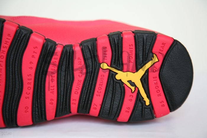 Air Jordan 10 Gs Red 09
