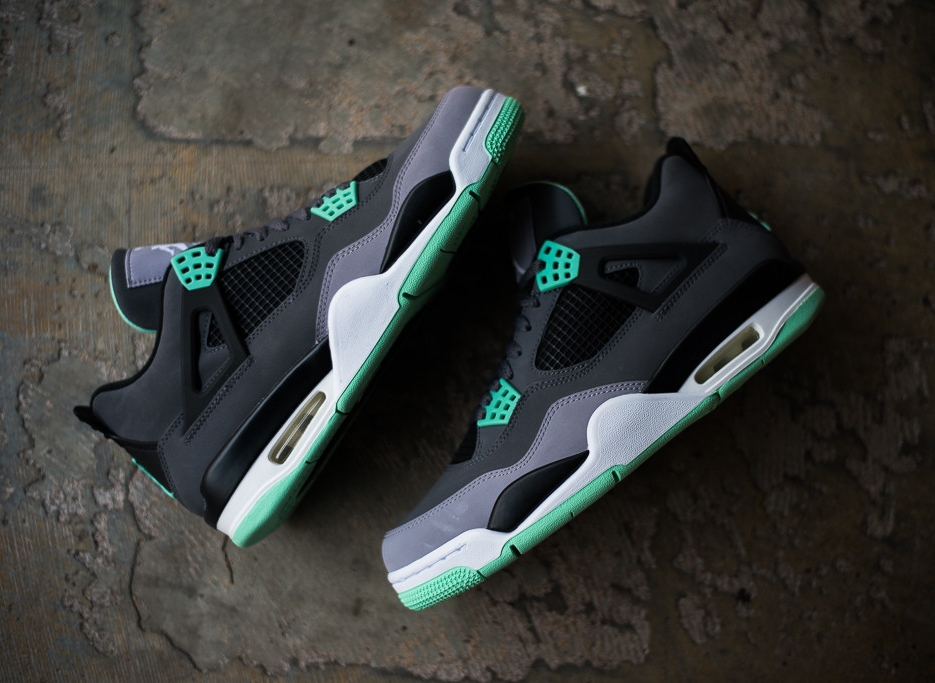 jordan 4 green glow release date