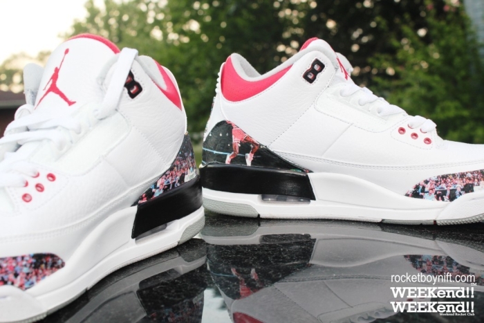 Air Jordan Iii Dunk Contest Customs Nift 01
