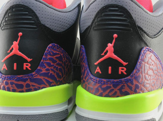 Jordan cheap 3 neon