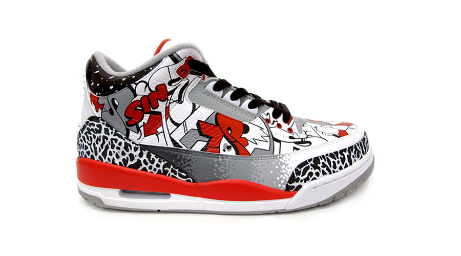 Air Jordan Iii Sin City Sekure D 1