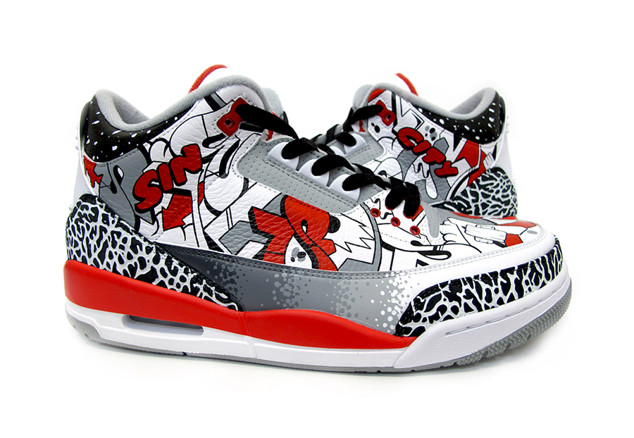 Air Utility jordan Iii Sin City Sekure D 5