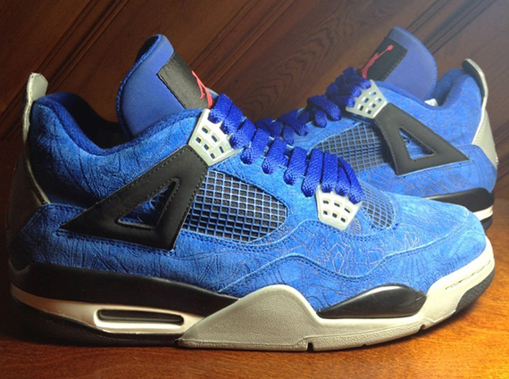 Air Jordan IV “Blue Laser” Sample on eBay