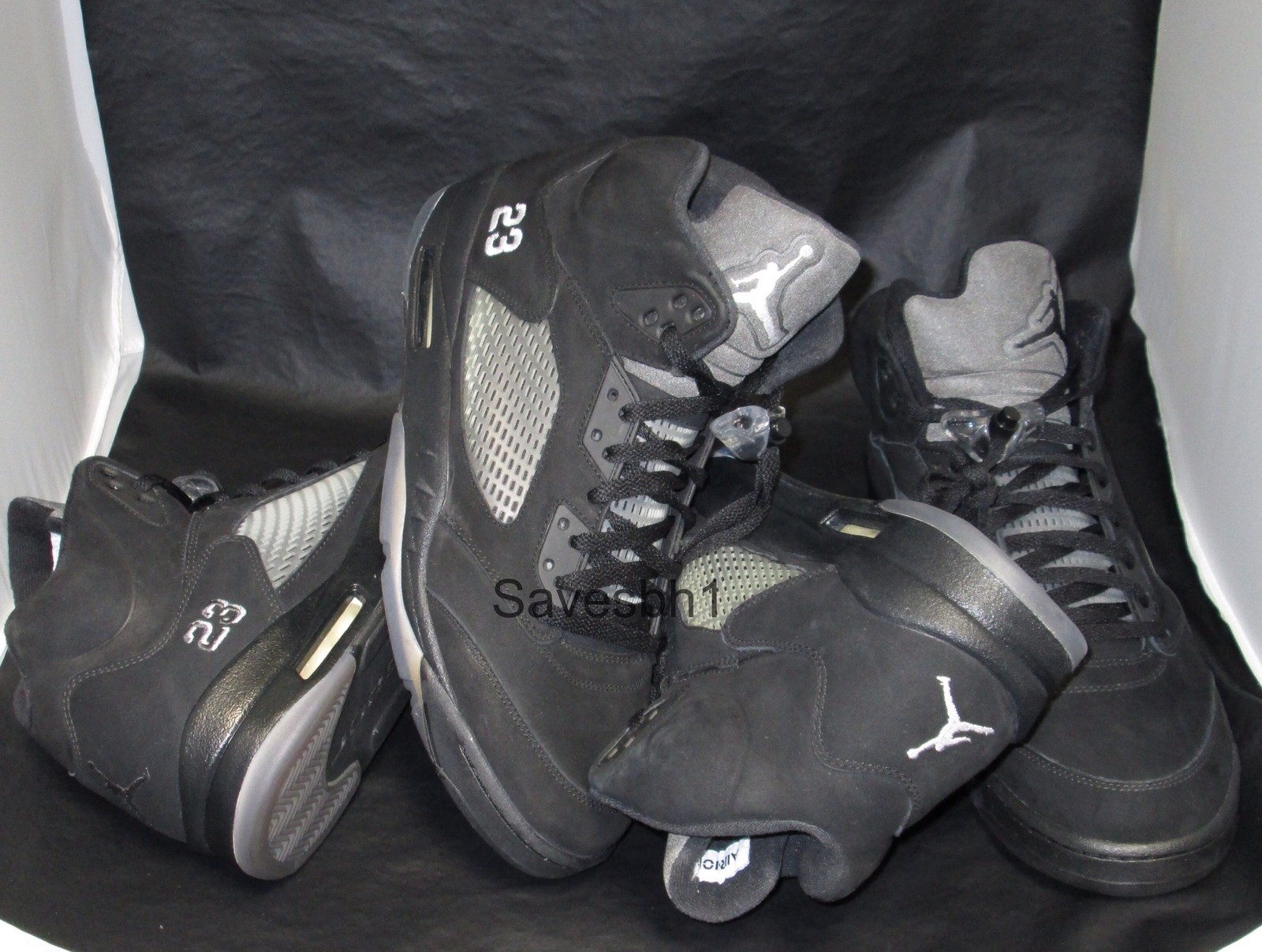 Air Jordan V Black 3 M Weartest Samples On Ebay 06