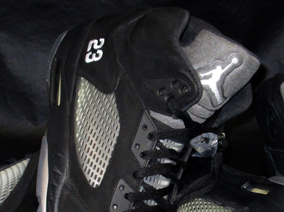 Air Jordan V "Black/3M" Wear-Test Samples on eBay