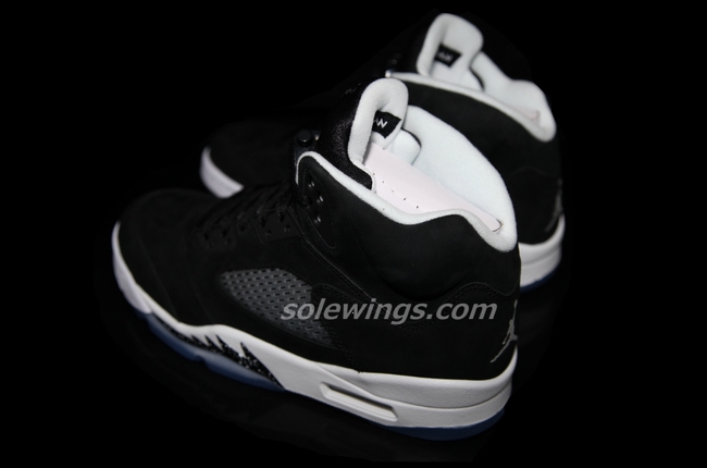 Air Jordan V Black Cool Grey White 05