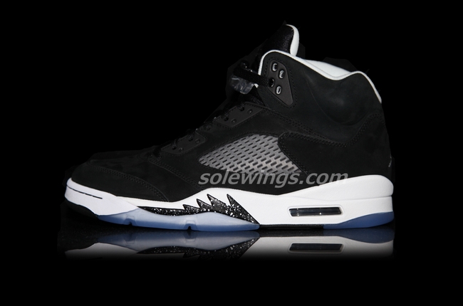 Air Jordan V Black Cool Grey White 06