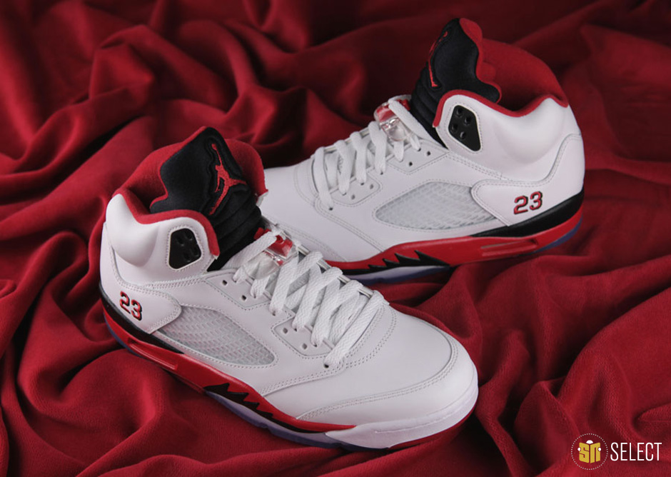 Air jordan for V Fire Red Beauty Shots 5