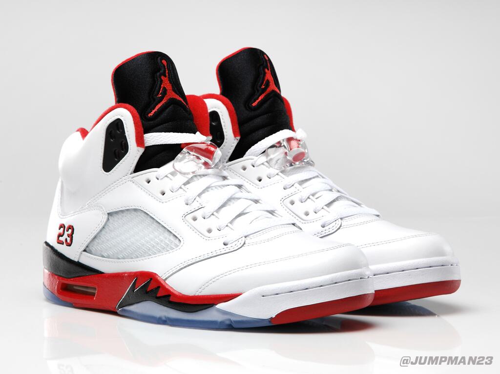 Air Jordan V Fire Red Official Image 01