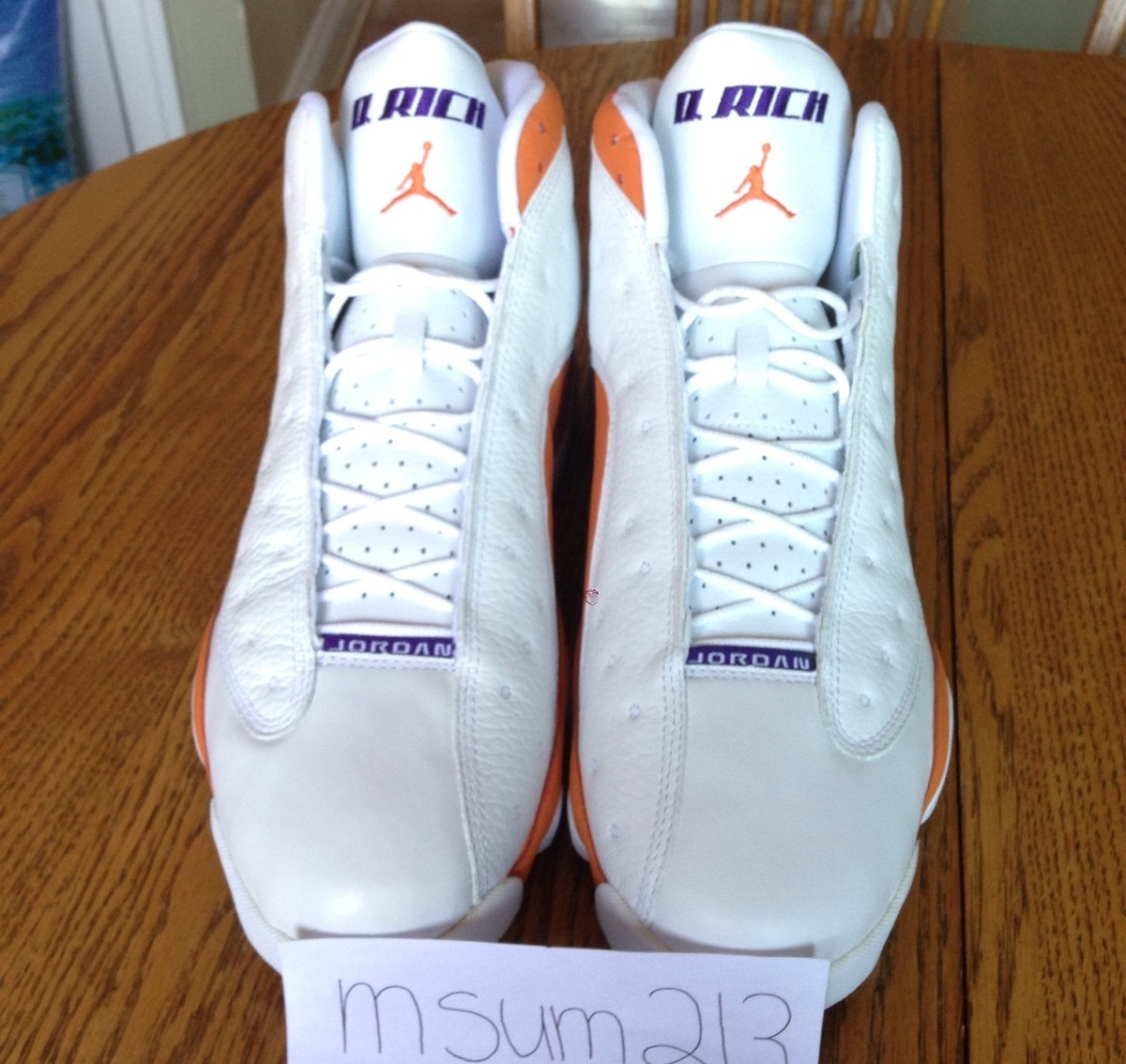 Air Jordan Xiii Quentin Richardson Suns Pe 05