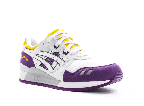 Asics Gl3 White Yellow Purple Packer Shoes 1