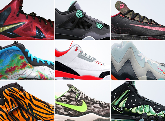 August 2013 Sneaker Releases Summary