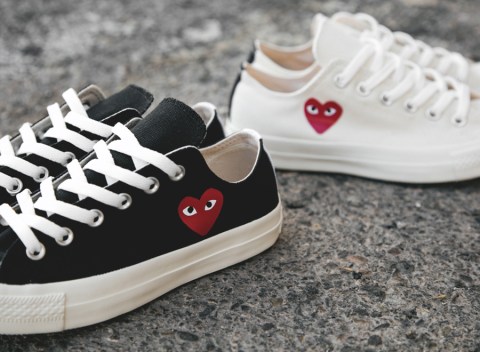 Comme des Garçons PLAY x Converse Chuck Taylor All Star Low ...