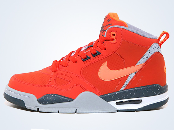 Nike Flight ’13 Mid – Orange – Grey