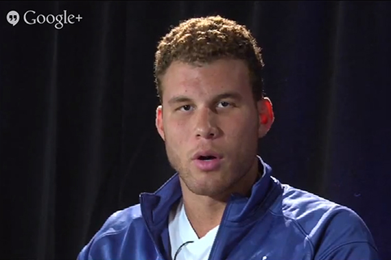 Google+ Hangout with Blake Griffin and the Jordan Super.Fly 2