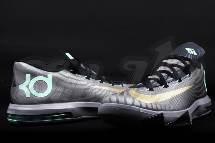 Grey Mint Gold Nike Kd 6 06