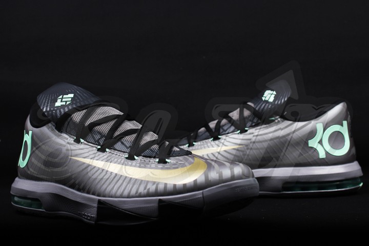 Grey Mint Gold Nike Kd 6 07
