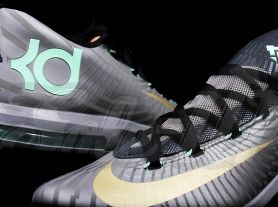 grey mint gold nike dunks kd 6