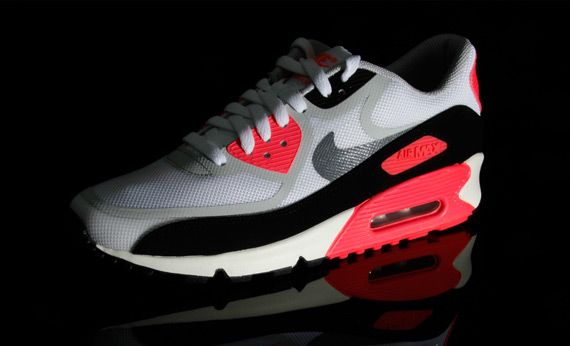 Infrared Nike Air Max 90 Tape 06