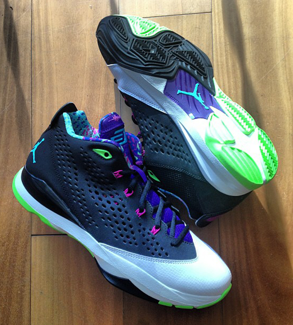 39 White Cp3 bel air shoes for Girls