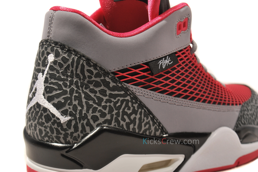 Jordan Flight Club 80s Cement Grey Red 1