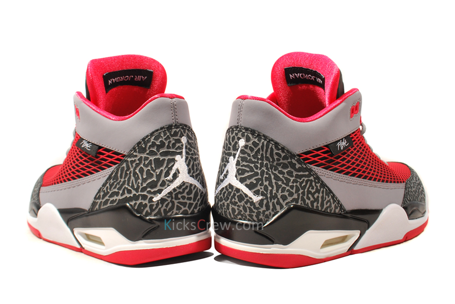 Jordan Flight Club 80s Cement Grey Red 3