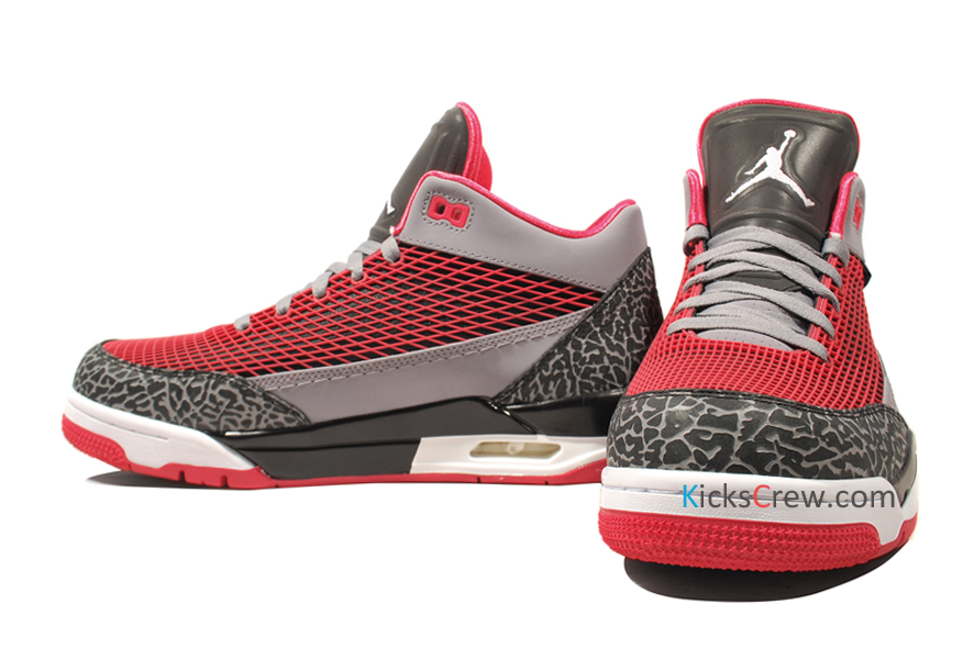 Jordan Flight Club 80s Cement Grey Red 5