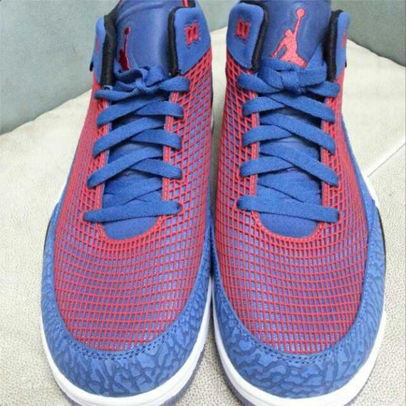 Кроссовки Nike jordan Rookie Mid Red Blue 2