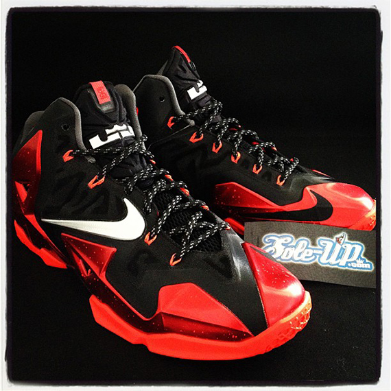 lebron 11 red and black release date