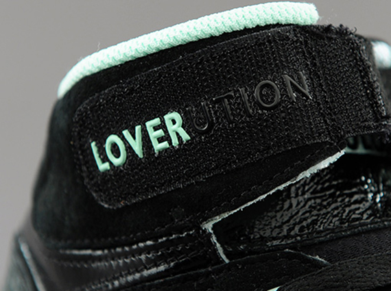 Nike Air Revolution “LoveRution” – Black – Arctic Green – Dark Grey