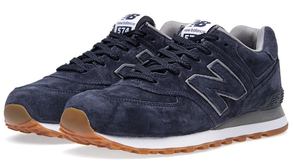 New Balance 574 Suede Gum Pack 15