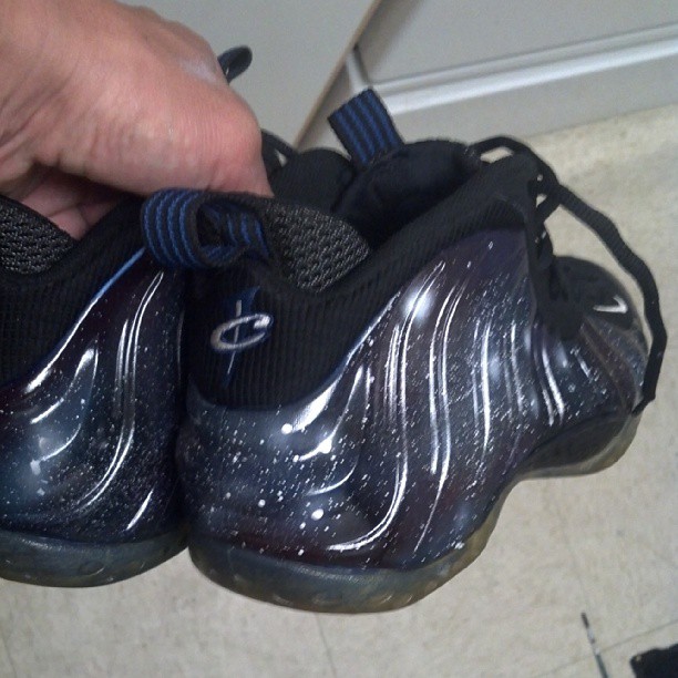 Nike Air Foamposite One Night Skyt Customs Cody Moore 02
