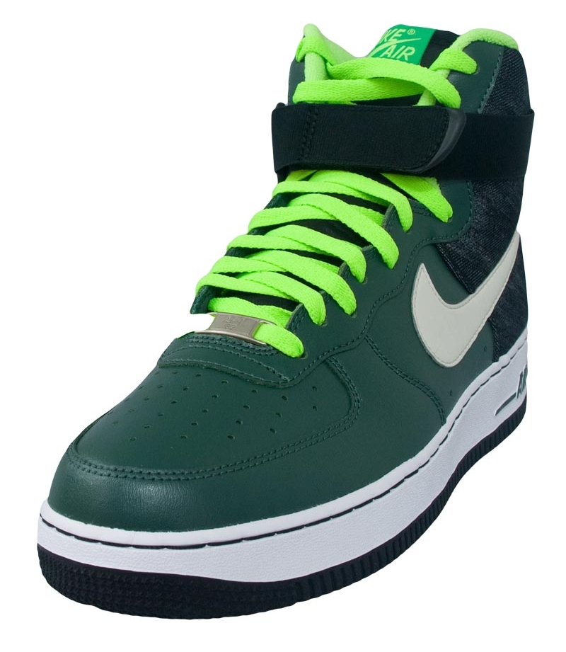 Nike Air Force 1 High Vintage Green Mortar Black 03