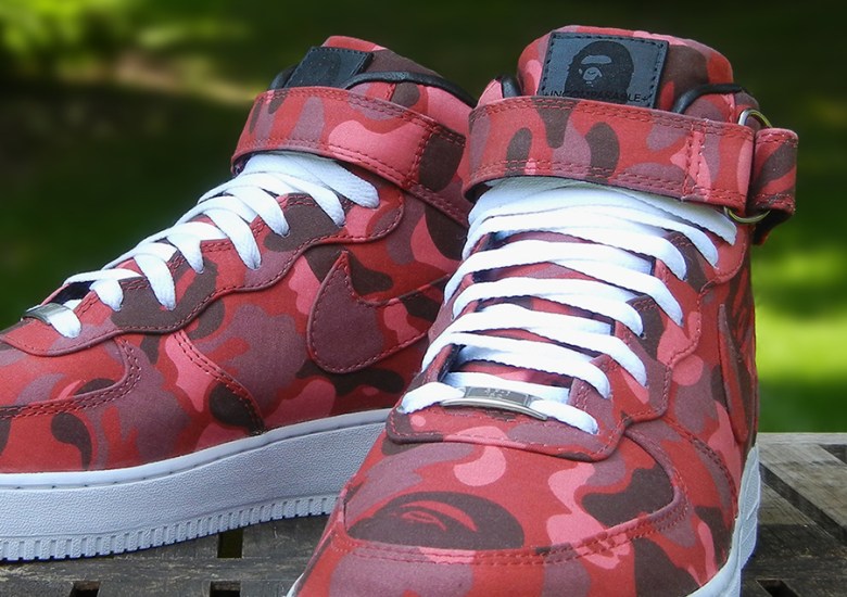 Nike Air Force 1 Mid “Bape” by JBF Customs