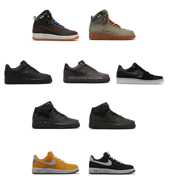 2013 nike air force ones