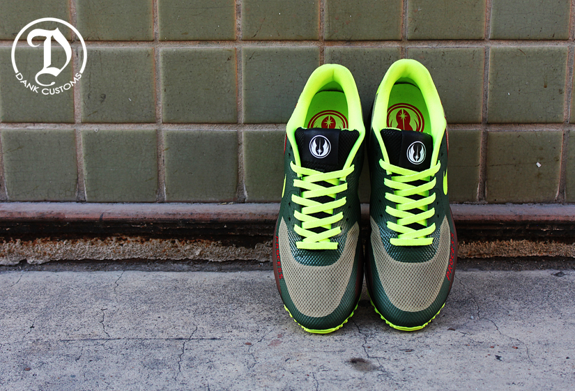 Nike Air Max 90 Hyperfuse Jedi Dank Customs 01