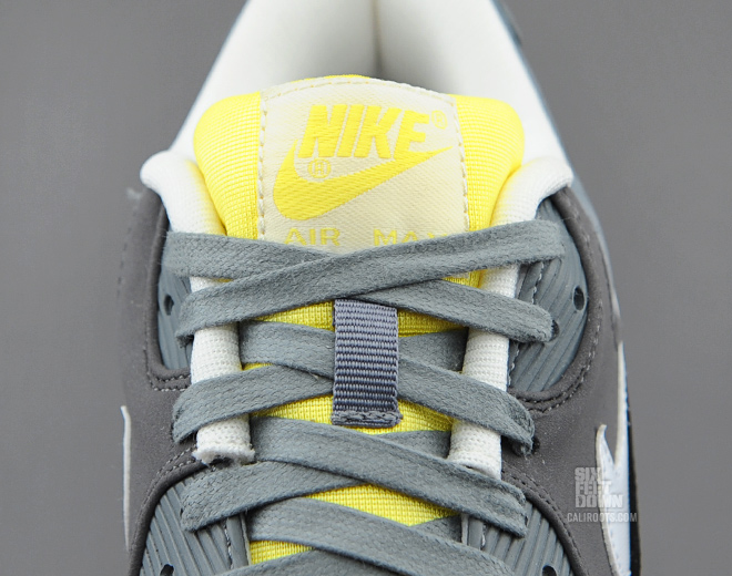 Nike Air Max 90 Jacquard Grey Yellow 5