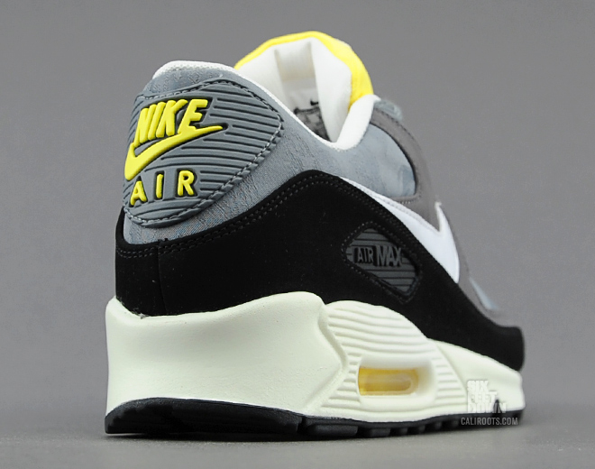 Nike Air Max 90 Jacquard Grey Yellow 7