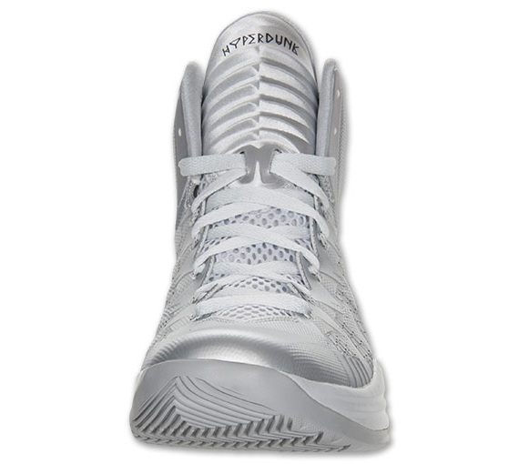 Nike Hyperdunk 2013 Pure Platinum Dark Grey 6